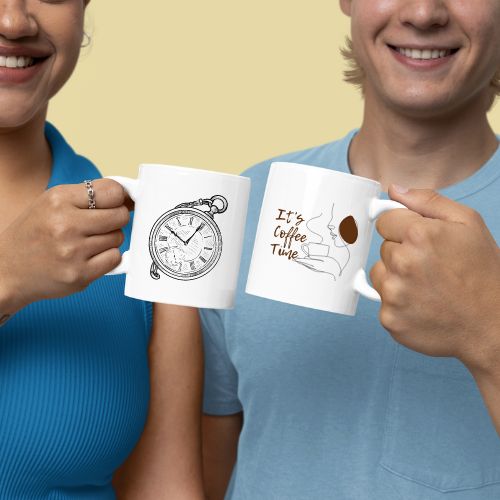 It's Coffee Time Personalised Coffee Mug