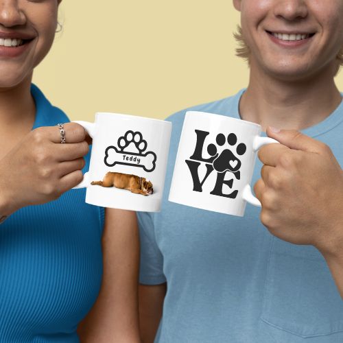 Dog Personalised Pet Coffee Mug