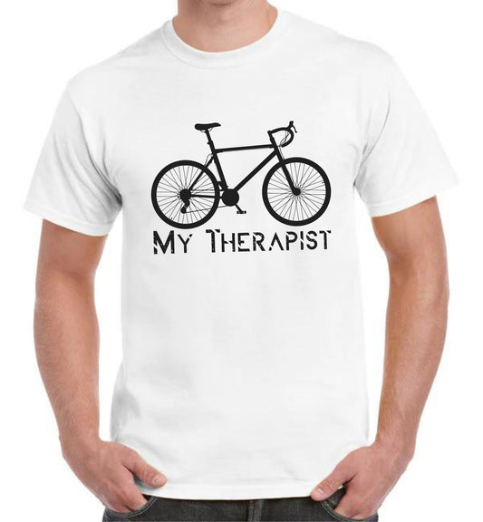 Cycling Is My Therapist T-Shirt