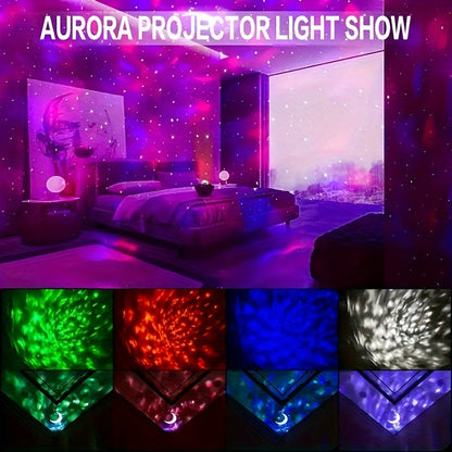 Star Galaxy Remote Controlled Projector Night Light Projector Bluetooth Speaker