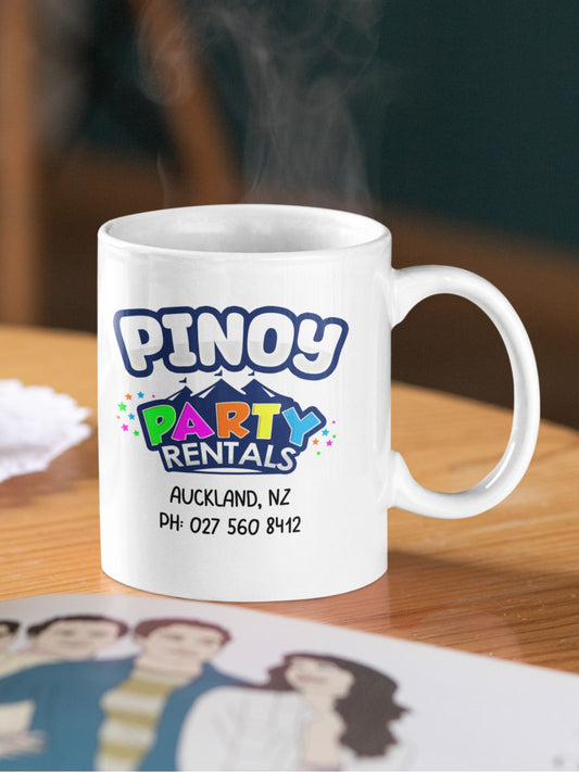 Company Logo Customized Coffee Mugs